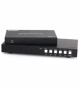 5 x 2 Seamless Presentation Switcher with HDMI and HDBT Out. PIP and Autoswitch functions. Includes RX